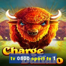 tv 0800 sport tv 1